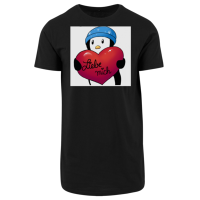 Motiv: Shaped Long Tee - Love - bestimme auf Wunsch Details wie Produkt, Grösse, Farbe und Position selbst ! Motiv: Shaped Long Tee - Love