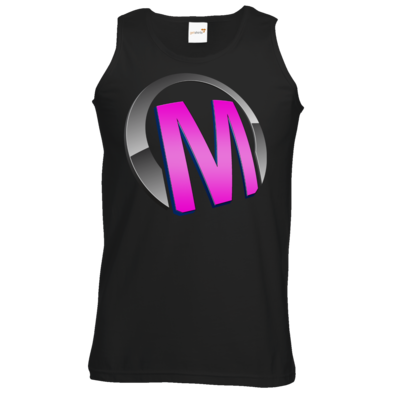 Motiv: Athletic Vest - Macho - Logo - Rosa - bestimme auf Wunsch Details wie Produkt, Grösse, Farbe und Position selbst ! Motiv: Athletic Vest - Macho - Logo - Rosa