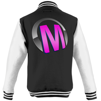 Motiv: College Jacke - Macho - Logo - Rosa - bestimme auf Wunsch Details wie Produkt, Grösse, Farbe und Position selbst ! Motiv: College Jacke - Macho - Logo - Rosa