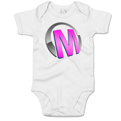 Motiv: Baby Body Organic - Macho - Logo - Rosa - bestimme auf Wunsch Details wie Produkt, Grösse, Farbe und Position selbst ! Motiv: Baby Body Organic - Macho - Logo - Rosa