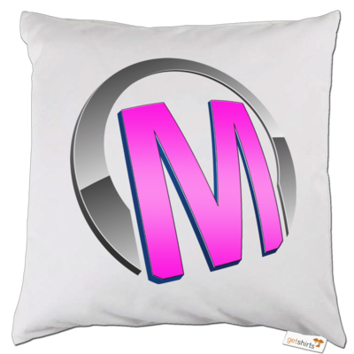 Motiv: Kissen - Macho - Logo - Rosa 