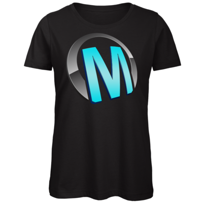 Motiv: Organic Lady T-Shirt - Macho - Logo - Türkis - bestimme auf Wunsch Details wie Produkt, Grösse, Farbe und Position selbst ! Motiv: Organic Lady T-Shirt - Macho - Logo - Türkis