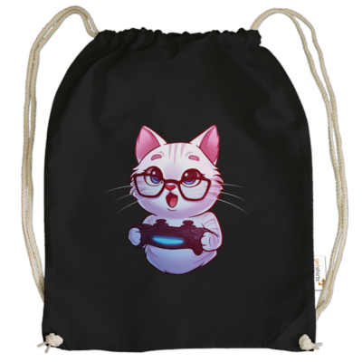 Motiv: Cotton Gymsac - Nashi - Logo - bestimme auf Wunsch Details wie Produkt, Grösse, Farbe und Position selbst ! Motiv: Cotton Gymsac - Nashi - Logo
