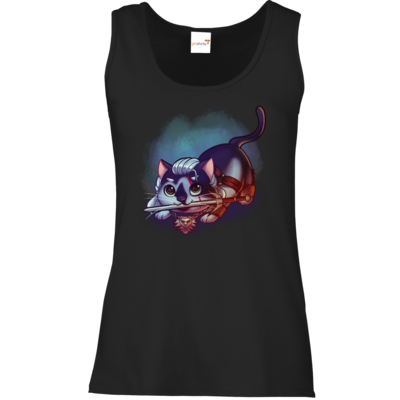 Motiv: Tank Top Damen Classic - Pan Tau - Geralt (witcher) - bestimme auf Wunsch Details wie Produkt, Grösse, Farbe und Position selbst ! Motiv: Tank Top Damen Classic - Pan Tau - Geralt (witcher)