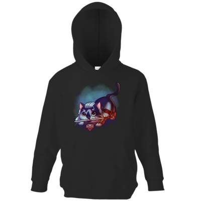 Motiv: Kids Hooded Sweat - Pan Tau - Geralt (witcher) - bestimme auf Wunsch Details wie Produkt, Grösse, Farbe und Position selbst ! Motiv: Kids Hooded Sweat - Pan Tau - Geralt (witcher)