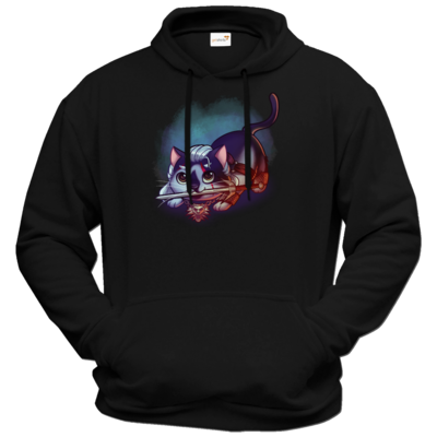 Motiv: Hoodie Premium FAIR WEAR - Pan Tau - Geralt (witcher) - bestimme auf Wunsch Details wie Produkt, Grösse, Farbe und Position selbst ! Motiv: Hoodie Premium FAIR WEAR - Pan Tau - Geralt (witcher)