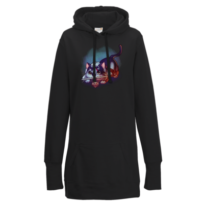 Motiv: Lady Longline Hoodie - Pan Tau - Geralt (witcher) - bestimme auf Wunsch Details wie Produkt, Grösse, Farbe und Position selbst ! Motiv: Lady Longline Hoodie - Pan Tau - Geralt (witcher)