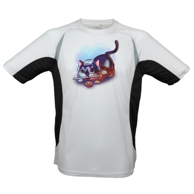 Motiv: Laufshirt Running T - Pan Tau - Geralt (witcher) - bestimme auf Wunsch Details wie Produkt, Grösse, Farbe und Position selbst ! Motiv: Laufshirt Running T - Pan Tau - Geralt (witcher)
