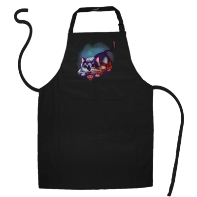 Motiv: Schürze - Pan Tau - Geralt (witcher) - bestimme auf Wunsch Details wie Produkt, Grösse, Farbe und Position selbst ! Motiv: Schürze - Pan Tau - Geralt (witcher)