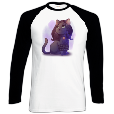 Motiv: Longsleeve Baseball T - Maya - Yennefer (witcher) - bestimme auf Wunsch Details wie Produkt, Grösse, Farbe und Position selbst ! Motiv: Longsleeve Baseball T - Maya - Yennefer (witcher)