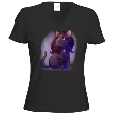 Motiv: T-Shirts Damen V-Neck FAIR WEAR - Maya - Yennefer (witcher) - bestimme auf Wunsch Details wie Produkt, Grösse, Farbe und Position selbst ! Motiv: T-Shirts Damen V-Neck FAIR WEAR - Maya - Yennefer (witcher)