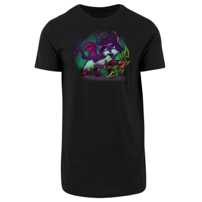 Motiv: Shaped Long Tee - Pan Tau - Illidan (wow) 