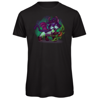 Motiv: Organic T-Shirt - Pan Tau - Illidan (wow) 