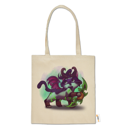 Motiv: Baumwolltasche - Pan Tau - Illidan (wow) - bestimme auf Wunsch Details wie Produkt, Grösse, Farbe und Position selbst ! Motiv: Baumwolltasche - Pan Tau - Illidan (wow)