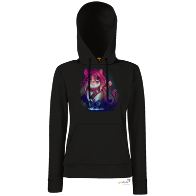 Motiv: Hoodie Damen Classic - Kitty - Sylvanas (wow) - bestimme auf Wunsch Details wie Produkt, Grösse, Farbe und Position selbst ! Motiv: Hoodie Damen Classic - Kitty - Sylvanas (wow)
