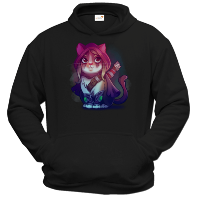 Motiv: Hoodie Classic - Kitty - Sylvanas (wow) - bestimme auf Wunsch Details wie Produkt, Grösse, Farbe und Position selbst ! Motiv: Hoodie Classic - Kitty - Sylvanas (wow)