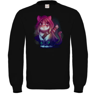 Motiv: Sweatshirt FAIR WEAR - Kitty - Sylvanas (wow) - bestimme auf Wunsch Details wie Produkt, Grösse, Farbe und Position selbst ! Motiv: Sweatshirt FAIR WEAR - Kitty - Sylvanas (wow)