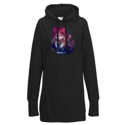 Motiv: Lady Longline Hoodie - Kitty - Sylvanas (wow) - bestimme auf Wunsch Details wie Produkt, Grösse, Farbe und Position selbst ! Motiv: Lady Longline Hoodie - Kitty - Sylvanas (wow)