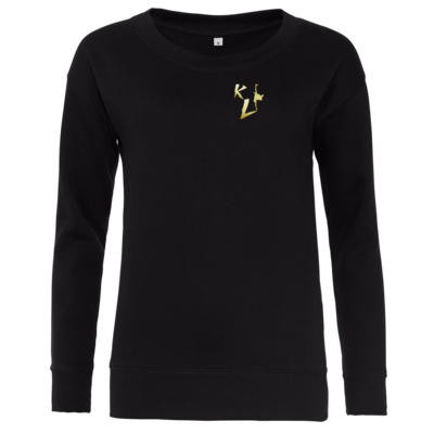 Motiv: Girlie Crew Sweatshirt - KL Logo 2019 - bestimme auf Wunsch Details wie Produkt, Grösse, Farbe und Position selbst ! Motiv: Girlie Crew Sweatshirt - KL Logo 2019
