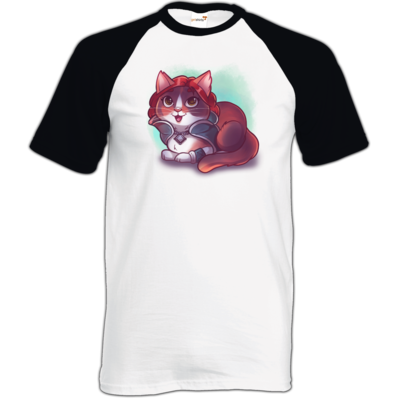 Motiv: TShirt Baseball - Kitty - Triss (witcher) - bestimme auf Wunsch Details wie Produkt, Grösse, Farbe und Position selbst ! Motiv: TShirt Baseball - Kitty - Triss (witcher)