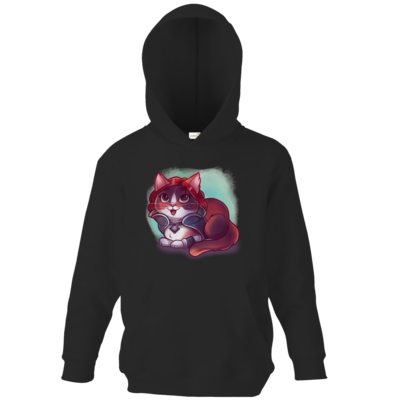 Motiv: Kids Hooded Sweat - Kitty - Triss (witcher) - bestimme auf Wunsch Details wie Produkt, Grösse, Farbe und Position selbst ! Motiv: Kids Hooded Sweat - Kitty - Triss (witcher)