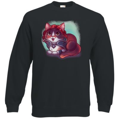 Motiv: Sweatshirt Classic - Kitty - Triss (witcher) - bestimme auf Wunsch Details wie Produkt, Grösse, Farbe und Position selbst ! Motiv: Sweatshirt Classic - Kitty - Triss (witcher)