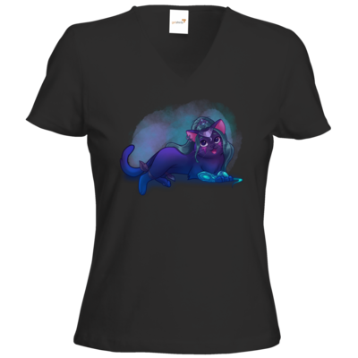 Motiv: T-Shirts Damen V-Neck FAIR WEAR - Maya - Tyrande (wow) - bestimme auf Wunsch Details wie Produkt, Grösse, Farbe und Position selbst ! Motiv: T-Shirts Damen V-Neck FAIR WEAR - Maya - Tyrande (wow)