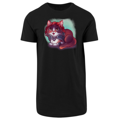Motiv: Shaped Long Tee - Kitty - Triss (witcher) - bestimme auf Wunsch Details wie Produkt, Grösse, Farbe und Position selbst ! Motiv: Shaped Long Tee - Kitty - Triss (witcher)