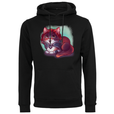 Motiv: Heavy Hoodie - Kitty - Triss (witcher) - bestimme auf Wunsch Details wie Produkt, Grösse, Farbe und Position selbst ! Motiv: Heavy Hoodie - Kitty - Triss (witcher)