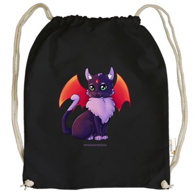 Motiv: Cotton Gymsac - Vampurr - bestimme auf Wunsch Details wie Produkt, Grösse, Farbe und Position selbst ! Motiv: Cotton Gymsac - Vampurr