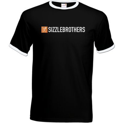 Motiv: T-Shirt Ringer - SizzleBrothers Logo - bestimme auf Wunsch Details wie Produkt, Grösse, Farbe und Position selbst ! Motiv: T-Shirt Ringer - SizzleBrothers Logo