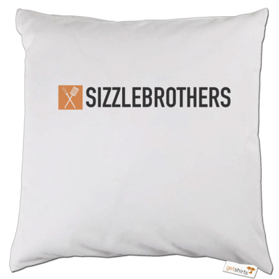 Motiv: Kissen - SizzleBrothers Logo - bestimme auf Wunsch Details wie Produkt, Grösse, Farbe und Position selbst ! Motiv: Kissen - SizzleBrothers Logo