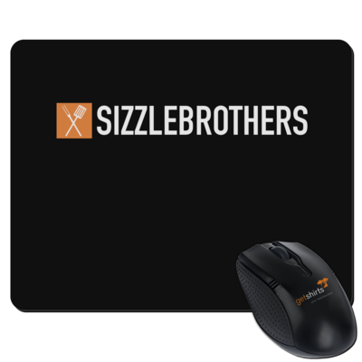 Motiv: Mousepad Textil - SizzleBrothers Logo - bestimme auf Wunsch Details wie Produkt, Grösse, Farbe und Position selbst ! Motiv: Mousepad Textil - SizzleBrothers Logo