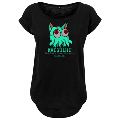 Motiv: Ladies Long Slub Tee - Kadsulhu - bestimme auf Wunsch Details wie Produkt, Grösse, Farbe und Position selbst ! Motiv: Ladies Long Slub Tee - Kadsulhu