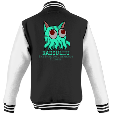 Motiv: College Jacke - Kadsulhu - bestimme auf Wunsch Details wie Produkt, Grösse, Farbe und Position selbst ! Motiv: College Jacke - Kadsulhu