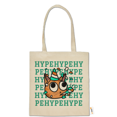 Motiv: Baumwolltasche - HYPE - bestimme auf Wunsch Details wie Produkt, Grösse, Farbe und Position selbst ! Motiv: Baumwolltasche - HYPE