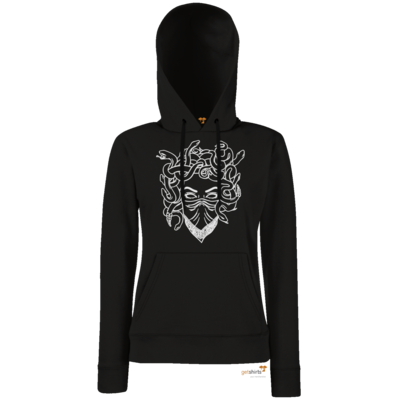 Motiv: Hoodie Damen Classic - Medusa - bestimme auf Wunsch Details wie Produkt, Grösse, Farbe und Position selbst ! Motiv: Hoodie Damen Classic - Medusa