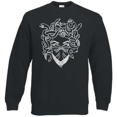Motiv: Sweatshirt Classic - Medusa - bestimme auf Wunsch Details wie Produkt, Grösse, Farbe und Position selbst ! Motiv: Sweatshirt Classic - Medusa
