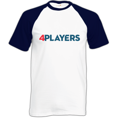 Motiv: Baseball-T FAIR WEAR - 4P | Logo - bestimme auf Wunsch Details wie Produkt, Grösse, Farbe und Position selbst ! Motiv: Baseball-T FAIR WEAR - 4P | Logo
