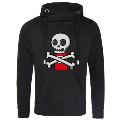 Motiv: Cross Neck Hoodie - Friese Dead - bestimme auf Wunsch Details wie Produkt, Grösse, Farbe und Position selbst ! Motiv: Cross Neck Hoodie - Friese Dead