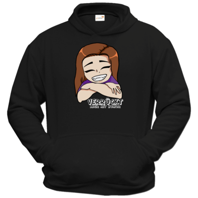 Motiv: Hoodie Classic - Verrückt - bestimme auf Wunsch Details wie Produkt, Grösse, Farbe und Position selbst ! Motiv: Hoodie Classic - Verrückt