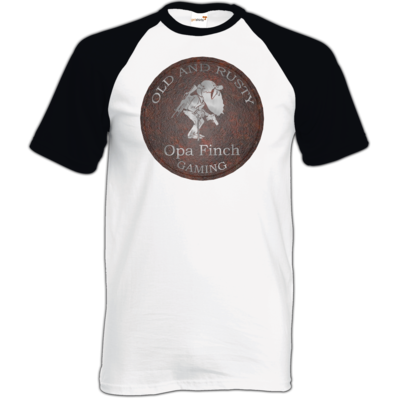 Motiv: TShirt Baseball - Opa Finch - bestimme auf Wunsch Details wie Produkt, Grösse, Farbe und Position selbst ! Motiv: TShirt Baseball - Opa Finch