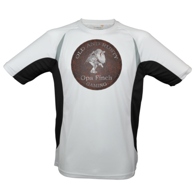 Motiv: Laufshirt Running T - Opa Finch - bestimme auf Wunsch Details wie Produkt, Grösse, Farbe und Position selbst ! Motiv: Laufshirt Running T - Opa Finch