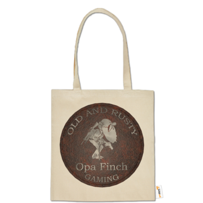 Motiv: Baumwolltasche - Opa Finch - bestimme auf Wunsch Details wie Produkt, Grösse, Farbe und Position selbst ! Motiv: Baumwolltasche - Opa Finch