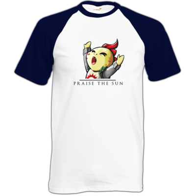 Motiv: Baseball-T FAIR WEAR - Praise Schwarz - bestimme auf Wunsch Details wie Produkt, Grösse, Farbe und Position selbst ! Motiv: Baseball-T FAIR WEAR - Praise Schwarz