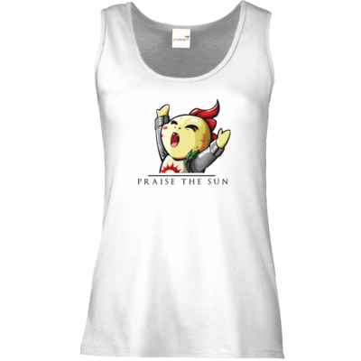 Motiv: Tank Top Damen Classic - Praise Schwarz - bestimme auf Wunsch Details wie Produkt, Grösse, Farbe und Position selbst ! Motiv: Tank Top Damen Classic - Praise Schwarz