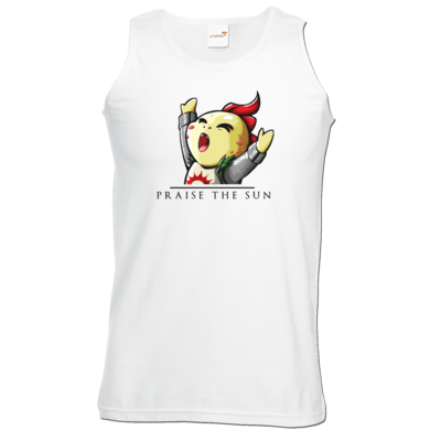 Motiv: Athletic Vest - Praise Schwarz - bestimme auf Wunsch Details wie Produkt, Grösse, Farbe und Position selbst ! Motiv: Athletic Vest - Praise Schwarz