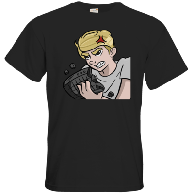 Motiv: T-Shirt Premium FAIR WEAR - Rage - bestimme auf Wunsch Details wie Produkt, Grösse, Farbe und Position selbst ! Motiv: T-Shirt Premium FAIR WEAR - Rage