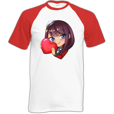 Motiv: Baseball-T FAIR WEAR - Himeko - bestimme auf Wunsch Details wie Produkt, Grösse, Farbe und Position selbst ! Motiv: Baseball-T FAIR WEAR - Himeko