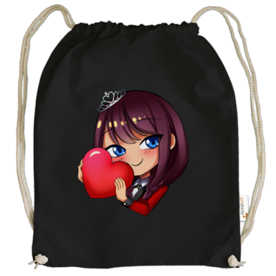 Motiv: Cotton Gymsac - Himeko - bestimme auf Wunsch Details wie Produkt, Grösse, Farbe und Position selbst ! Motiv: Cotton Gymsac - Himeko